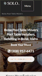 Mobile Screenshot of boisepooltablemovers.com